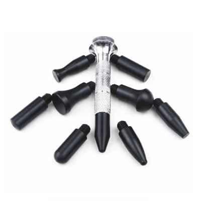 【CW】 Paintless Car Dent Repair Hail Removal Tools Down With 9 Heads 1XCF
