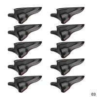 【YY】110pcs Shark Paste Fin Diffuser Vortex Generator Body Decoration Car Antenna Fit For Roof Tail Spoiler Bumper