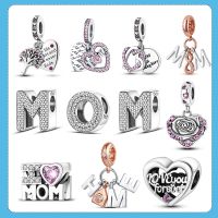 2022 Mother Day Love charm Family Tree Mom pendant Charms Beads Fit Original Brand Bracelet For Women mother Jewelry Gift