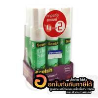 SCOTCH กาวแท่ง สก๊อตซ์ แพ็คละ4หลอด แถมฟรีในแพ็ค 2หลอด กาว Glue Stick (6แท่ง/แพ็ค)  พร้อมส่ง  เก็บปลายทาง