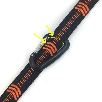 ：“{—— Hammock Straps Special Reinforced Polyester Straps High Load-Bearing Barbed Black Outdoor Camping Hammock Straps