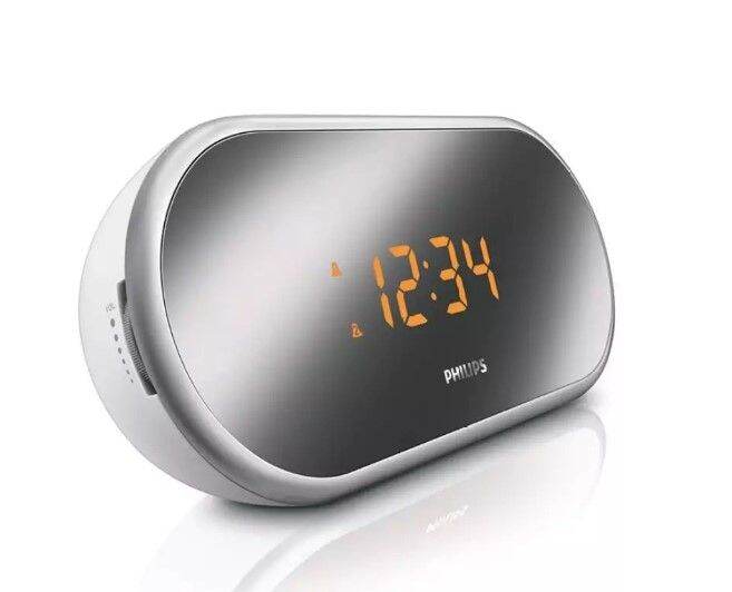 PHILIPS AJ2000/12 Digital Tuning FM Radio Dual Alarm Clock Lazada