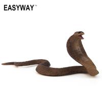 【SALE】 tangticarans1972 EASYWAY Naja หุ่นของเล่นรูปสัตว์สัตว์เลื้อยคลานของเล่นงูพลาสติกสำหรับของขวัญสำหรับเด็กสวนสัตว์ในชีวิตจริง