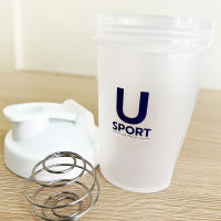 แก้วเชคโปรตีน Usport ขนาด 400 ml. แถมลูกเหล็กสแตนเลส Protein Shaker