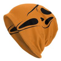 Winter Warm Ghostface Scream Halloween Bonnet Homme Slouchy Beanie Hat Hippie Outdoor Ski Skullies Beanies Caps for Men Women