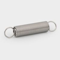 2Pcs 304 1.2*10/12*L 1.2mm Stainless Steel Dual Hook Small Tension Spring  Outer Dia 10mm 12mm Length 40-100mm Coil Springs