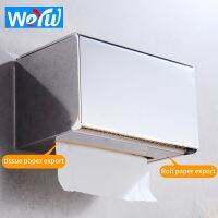 ☒✤♂ Toilet Paper Holder Box Cover Stainless Steel Paper Towel Holder Wall Mounted Mobile Phone Bathroom Tissue Roll Paper Holder