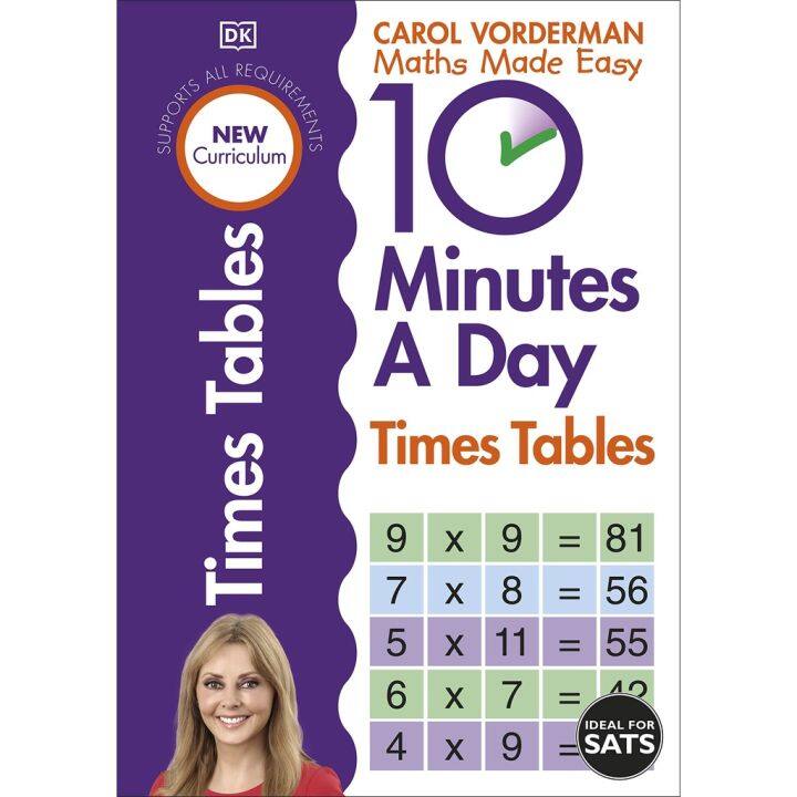 You just have to push yourself ! &gt;&gt;&gt; (New) 10 Minutes A Day Times Tables หนังสือใหม่พร้อมส่ง