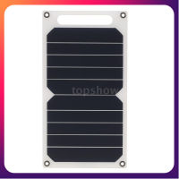 TsmSolar Charger 10W Portable Ultra Thin Monocrystalline Silicon Solar Panel 5V