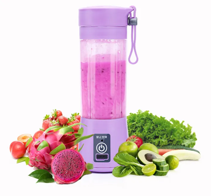 Siedodo Juicer Mini USB Rechargeable Portable Electric Fruit Juicers