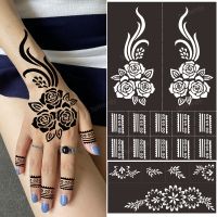 hot【DT】 Templates Hands/Feet Temporary Stencils for Hand Arm Leg Feet Decal Painting