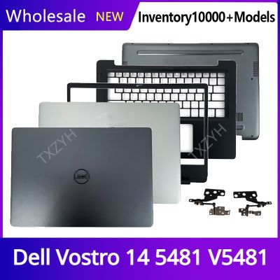 New Original For Dell Vostro 14 5481 V5481 Laptop LCD back cover Front Bezel Hinges Palmrest Bottom Case A B C D Shell Metal