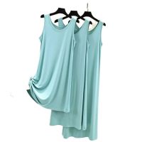 【CW】❁☫  2022 New Fashion O-Neck sleeveless Spaghetti strap Modal Size Elastic loose vest