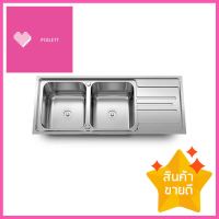 ซิงค์ฝัง 2หลุม 1ที่พัก LTP LDT12050 สเตนเลสBUILT-IN SINK LTP LDT12050 2B1D STAINLESS STEEL **ราคารวม Vat แล้วค่ะ ไม่มีบวกเพิ่ม**