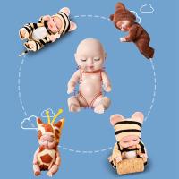 YNC Cute Newborn Baby Doll Toy Sleeping Doll Dress Up Lifelike Doll DIY Children Toy Kids Gift