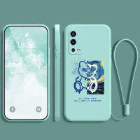 เคสoppo a55 4g ยางนิ่ม กันกระแทก กันน้ำ กันลื่น ฝาหลัง คลุมเต็มขอบ ไม่เบียด ฟิล์มมือถือ เคสใส่เลนส์ ลายการ์ตูนน่ารัก