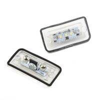 ไฟป้ายทะเบียน LED รถยนต์2ชิ้นสำหรับ Mercedes สำหรับ Benz C W203 CLK W209 SL R230 KB27หลอดไฟรถยนต์อะไหล่ทดแทน