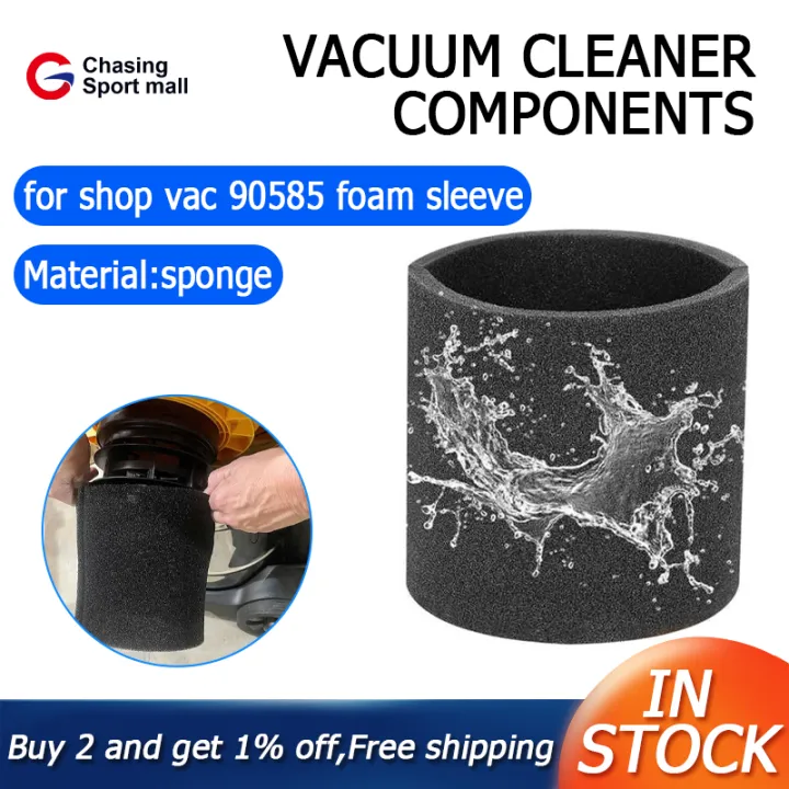 Foam Sleeve for Shop Vac 90585, Washable Foam Filter Replacements for