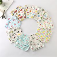 Washable Cartoon Cotton Baby Potty Training Pants Reusable Toilet Trainer Panty Underwear Bebe Cloth Diaper Wholesale 8pcs Cloth Diapers