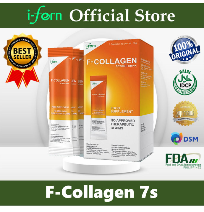 IFERN F COLLAGEN - Comes with Bioctive Collagen Peptides Hair Nails and ...