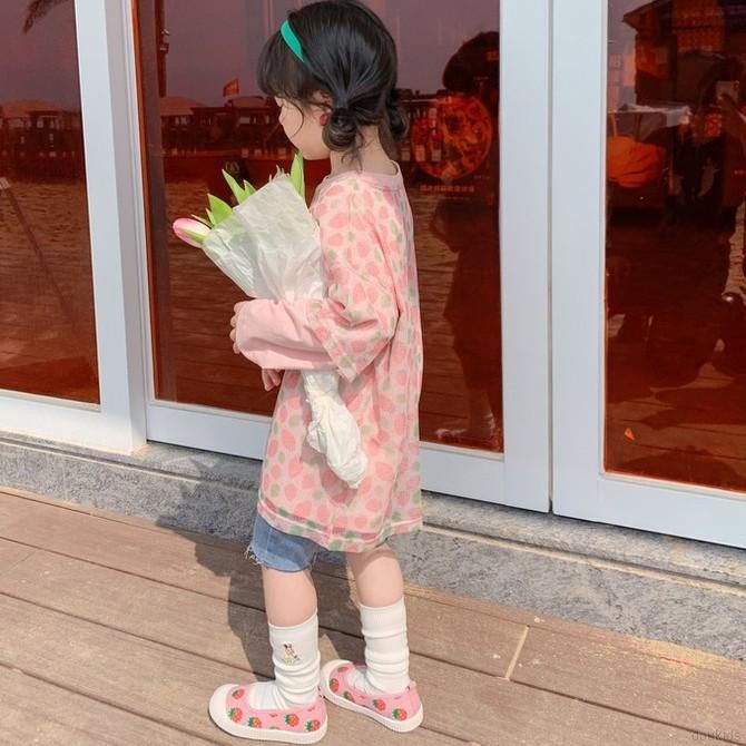 dou-เสื้อผ้าเด็ก-รองเท้าผ้าใบ-ปากตื้น-พิมพ์ลาย-สไตล์เกาหลี-แฟชั่นฤดูร้อน-สําหรับเด็กอนุบาล