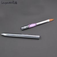 Purple Pure Animal Kolinsky Hair Nail Art Manicure Pedicure Tool Acrylic Nail Brushes Four Models Optional