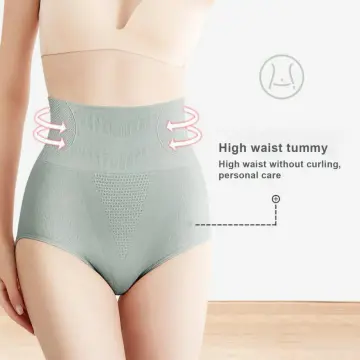 Seamless Women High Waist Slimming Belly Control Panties Postnatal Body  Shaper