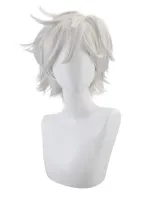 Xi. Rocks 3839 Anime Jigoku Raku Leading Actor White Cosplay Wig For Adult Halloween Party Costumes