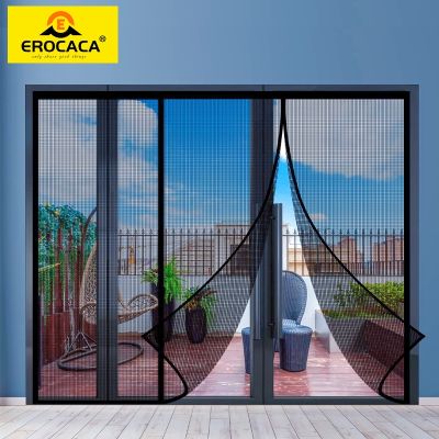 【LZ】 EROCACA Magnetic Door CurtainAnti-mosquito And Insect-Proof Automatic Closing Invisible Gauze Large-Size Custom Door Curtain