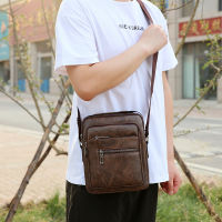 SUUTOOP Mens PU Leather Waterproof Business Shoulder bags Messenger Bags Crossbody bags Pack Short Trip Travel for Male