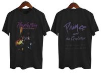 【New】Prince - Purple Rain Tour 84-85 N เสื้อยืดเสื้อยืดผ้าฝ้าย Cool Design 3D Tee เสื้อขนาด