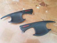 ถ้วยรองมือเปิดประตูสีดำด้าน revo 2014-2023 รถแคป รถช่วงยาว Toyota Revo / Rocco 2 door Matte black door handel insert