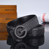 Aoluolan Design G Letter buckle High Quality Cowhide Mens Woman Belts Casual Fashion Smooth buckle Belt Width 3.4cm