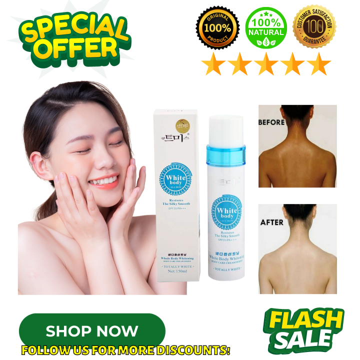 ORIGINAL and Best Selling Korean Body Whitening Cream 150ml