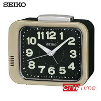 SEIKO Alarm Clock นาฬิกาปลุก รุ่น QHK028G (สีทอง)