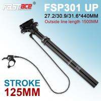 Fastace Seatpost MTB DH จักรยานปรับ Dropper 27.2/28.6/30.0/30.4/30.9/31.6/33.9Mm Downhill จักรยานที่นั่งโพสต์440มม.