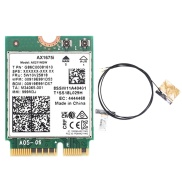 AX1675I WIFI Card+2XAntenna WiFi 6E M.2 Key E CNVio 2 Tri Band Accessories