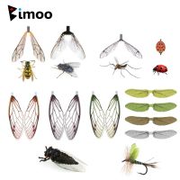 【hot】♚ Bimoo Pre Cut Insect Stonefly Mayfly Wasp Cicada Bottle fly Trout Fishing Baits Fly Tying Material