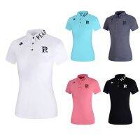 New Golf Clothing Ladies Top Fashion Breathable Casual Versatile Slim-Fit Short-Sleeved t-Shirt Outdoor Sportswear T2332go