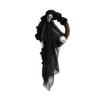 Halloween Decorations Door Decor Hanging Ghost Horror Party Garland Ornaments Wreath Ghost for Home Party