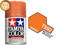 สีสเปรย์กระป๋องทามิย่า สีส้มเมทาลิค TS-92 METALLIC ORANGE 100ML