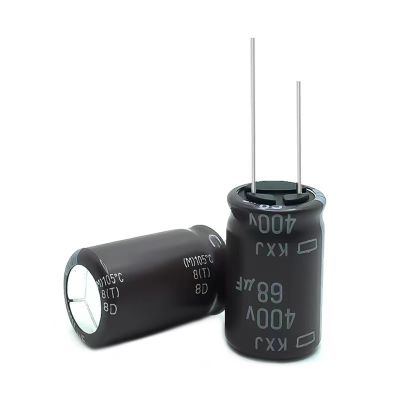 New Product 100V High Frequency  Aluminum Capacitor 1UF 2.2UF 4.7UF 6.8UF 10UF 15UF 22UF 33UF 47UF 68UF 100UF 150UF 220UF 330UF 470UF