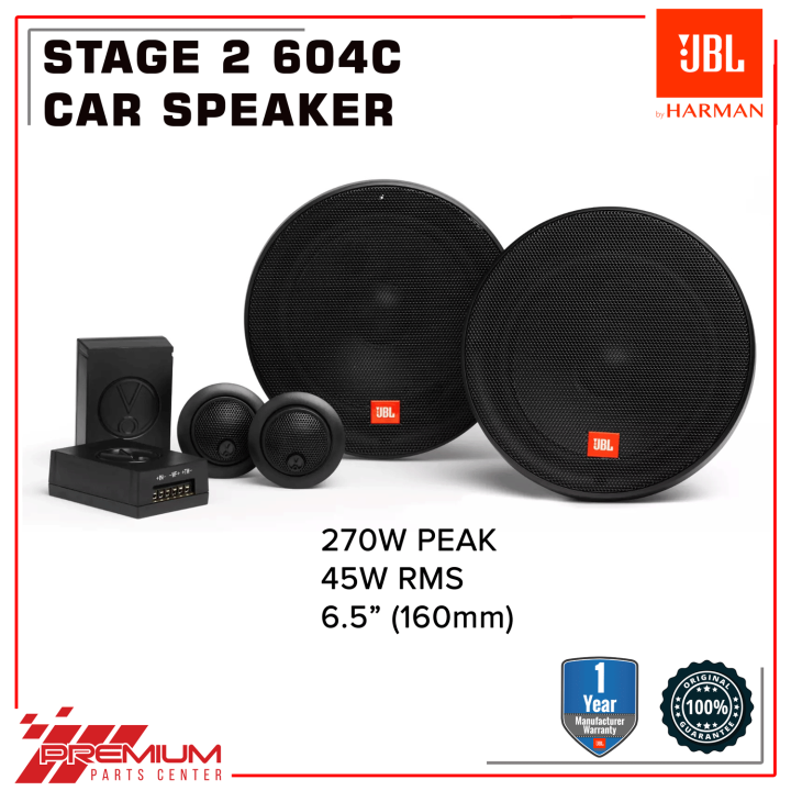 JBL Stage2 604C Component Speaker System 6.5" 2Way 45W RMS 4Ω Lazada PH