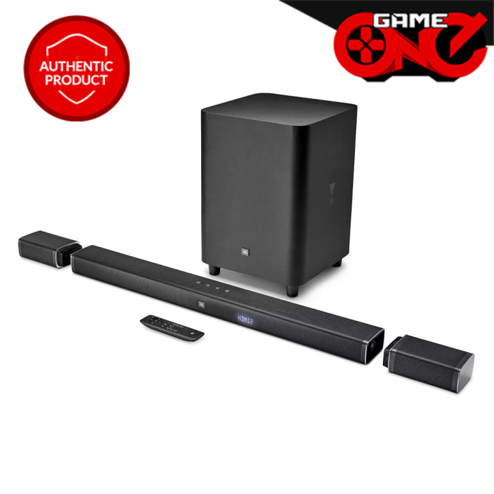 Jbl 5.1 channel 4k ultra hd soundbar sales with true wireless surround speakers