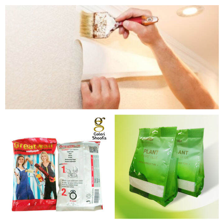 Lem Wallpaper Bubuk GreatWall Sooku | Lazada Indonesia
