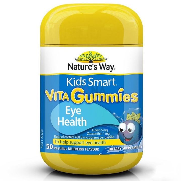 nature-s-way-kids-smart-vita-gummies-วิตามินเด็กแบบเยลลี่-60-เม็ด-พร้อมส่ง-วิตามินสำหรับเด็ก-อาหารเสริมเด็ก-บำรุงสมอง-อาหารเสริม-อาหารสำหรับเด็ก