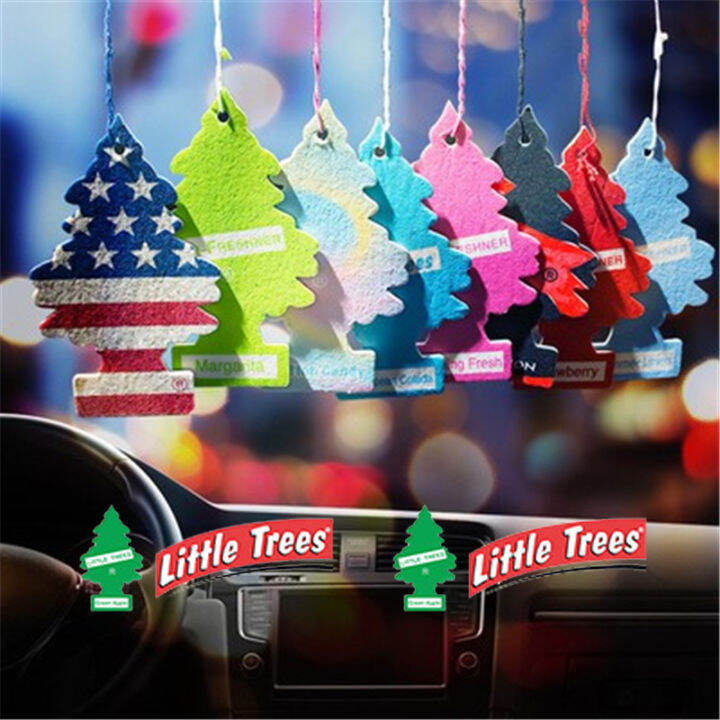 【AnnCar】3Pcs Car Air Freshener American Little Tree Air Freshener Car