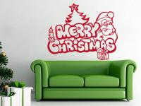 YOYOYU Wall Decal Merry Christmas Vinyl Wall Stickers For Kids Rooms Removable Gifts Santa Claus Christmas Tree Home Decor SY121