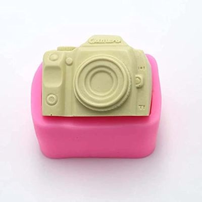 【YF】 Camera Shape Silicone Mold Kitchen Cake Baking Decoration Fudge Chocolate 3D Polymer Clay Plaster Tool