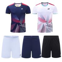 Most popular Badminton Shirt Set Short Pants Sports T-Shirt Mens Badminton Jersey